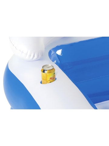 Bestway Bestway® Family Pool Backyard Oasis™ 213 x 206 x 69 cm, eckig in Blau ab 0 Monate