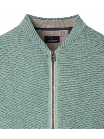 CASAMODA Strickjacke in Grün