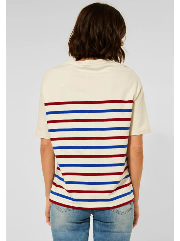 Cecil Rundhals T-Shirt für Damen in beige