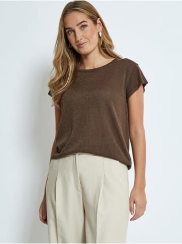 minus T-Shirt in Dark Earth Metallic