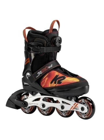 K2 Inlineskates SK8 Hero Boa Alu Junior in schwarz