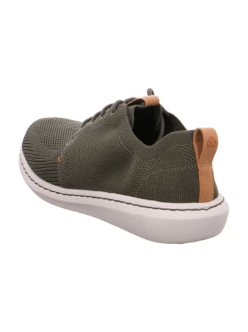 Clarks Sportliche Schnürschuhe in Oliv
