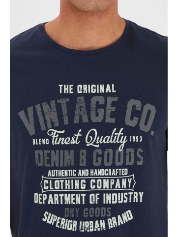 BLEND Rundhalsshirt BHVadim in Blau