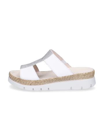 Gabor Fashion Keil-Pantolette in Weiß