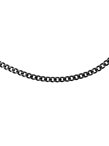Steel_Art Gliederarmband für Herren Theo schwarz farben in Schwarz
