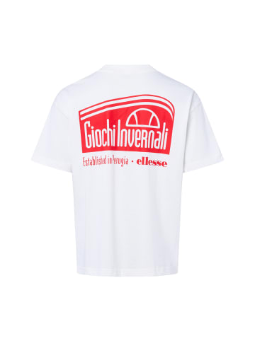 ellesse T-Shirt Suaven in weiß rot