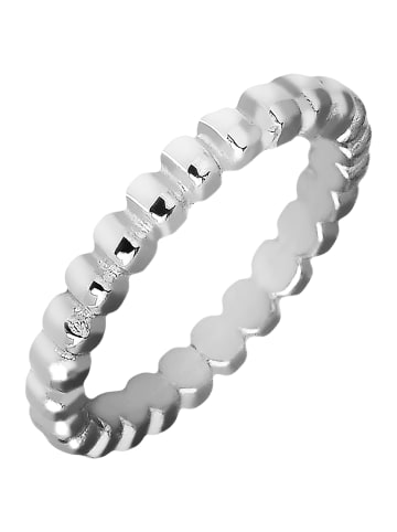 Adeliás Damen Ring aus Edelstahl in silber