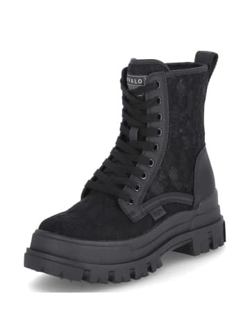 Buffalo Combat Boots ASPHA RLD LACE in Schwarz