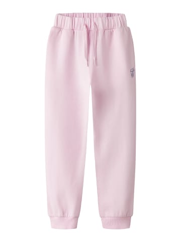 name it Sporthose NKFOFINA NREG SWE PANT BRU in cradle pink