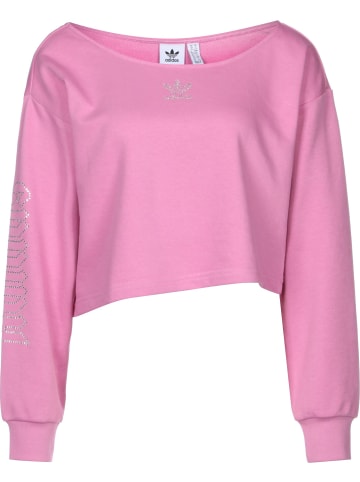 Adidas originals Sweater mit Rundhalsausschnitt in bliss orchid