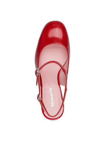 Tamaris Slingpumps in RED PATEN