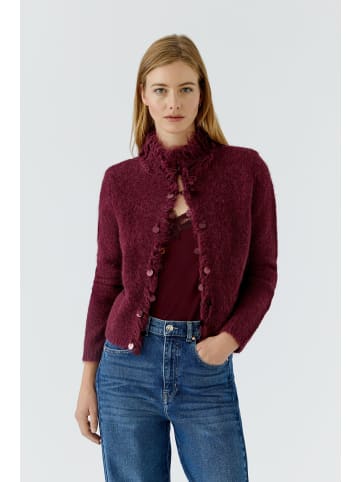 Oui Strickjacke in bramble berry