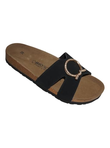BIOSOFT Sandalen Buckle in Schwarz