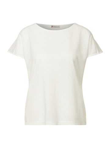 Street One T-Shirt in off white
