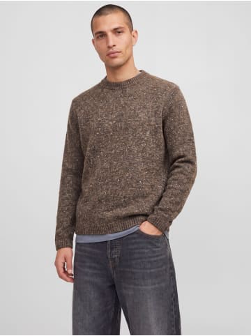 Jack & Jones Strickpullover in Cocoa