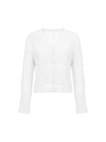 esha Women Cardigan in White