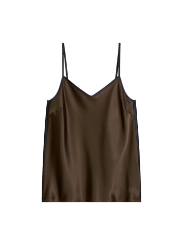 Marc O'Polo Spaghettitop classic in chocolate brown