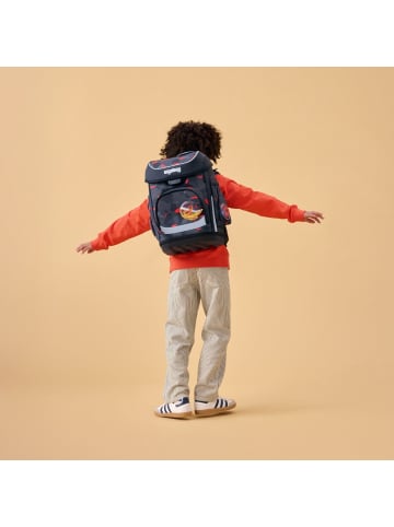 Ergobag Grundschulranzen-Set, CUBO "TaekBärdo" 5-tlg. in Schwarz