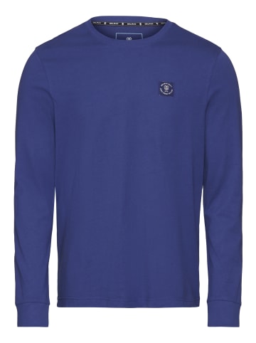 Delmao Rundhalsshirt in blau