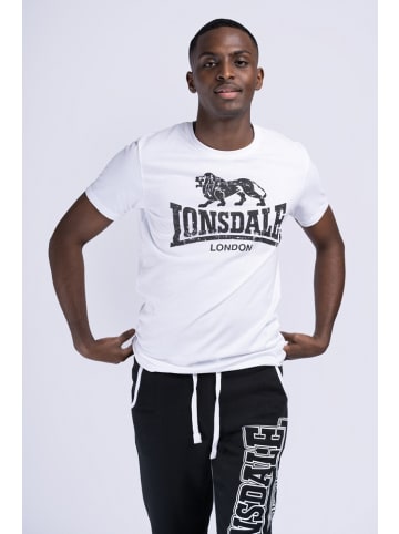 Lonsdale T-Shirt "Silverhill" in Weiß