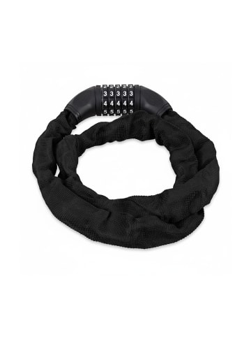 relaxdays 5 x Zahlenschloss in Schwarz - (L)120 cm