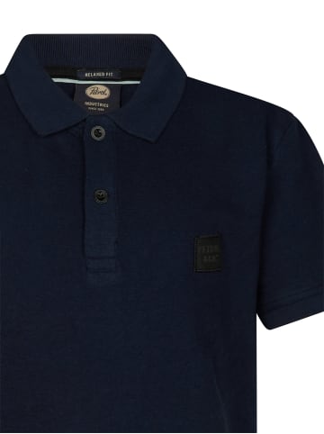 Petrol Industries Piqué-Poloshirt Playa in Blau