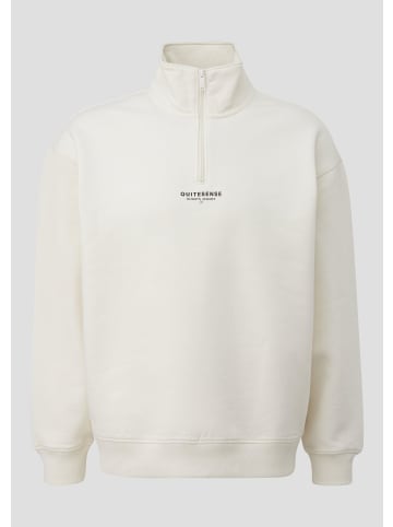 QS Sweatshirt in 03D0_creme