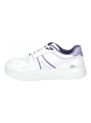 Lacoste Sneaker in Weiß/Lila