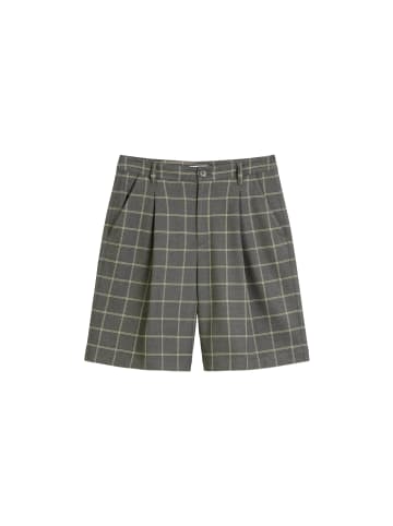 Marc O'Polo DENIM Karierte Bermuda wide in Dark Grey