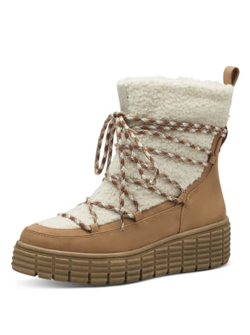 Tamaris Schnürstiefel in dunkelbraun