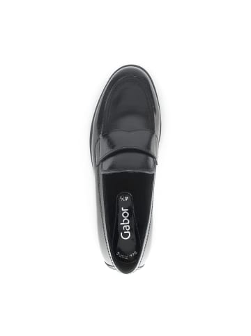 Gabor Hochfront Slipper in Schwarz