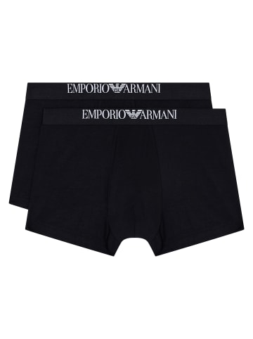 Emporio Armani 2er Pack Trunk in Schwarz