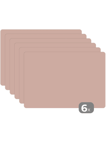 MuchoWow Platzset - Tischset (6-teilig) Rosa