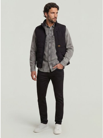 3301 Slim Jeans pitch black
