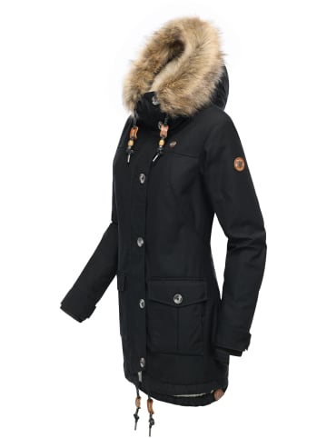 ragwear Wintermantel Jane YOUMODO in Black