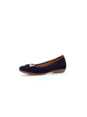 Gabor Fashion sportliche Ballerinas in blau