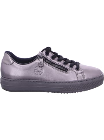 rieker Schnürhalbschuh in silber