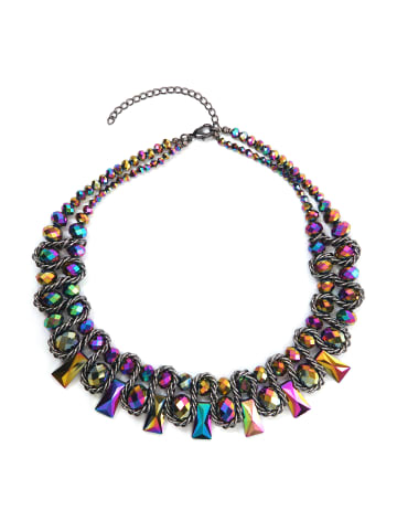 collezione alessandro Statementkette " Nicola " in mehrfarbig