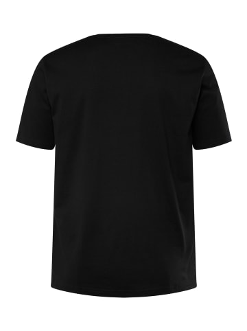 John F. Gee Kurzarm T-Shirt in schwarz
