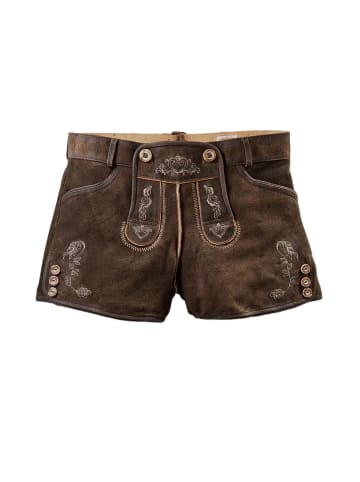 MADDOX Lederhose DALIA in braun