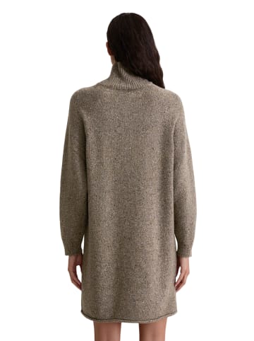 Marc O'Polo Tweed-Pulloverkleid regular in Shaded Brown Melange