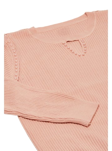 LEOMIA Strickpullover in Rosa