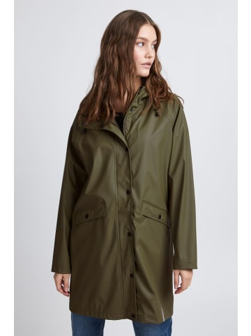 ICHI Regenjacke IHTAZI JA - 20102965  Übergangsjacke aus wetterfestem Material in Grün