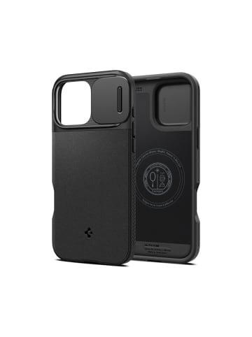 Spigen Spigen Optik Armor mit Magnetfunktion Hülle iPhone 16 Pro Schwarz in Schwarz