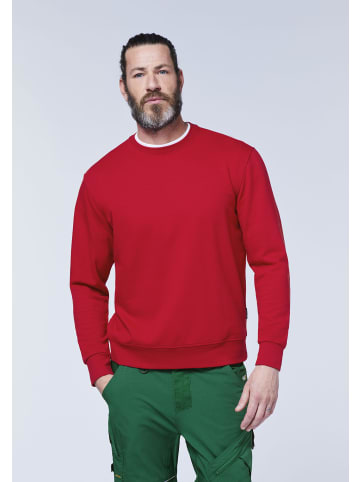 Expand Sweatshirt aus strapazierfähigem Material in Rot