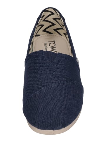 TOMS Espadrilles ALPARGATA in blau