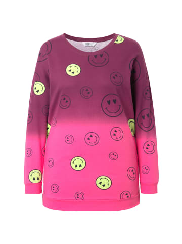 Angel of Style Sweatshirt in dunkel weinrot