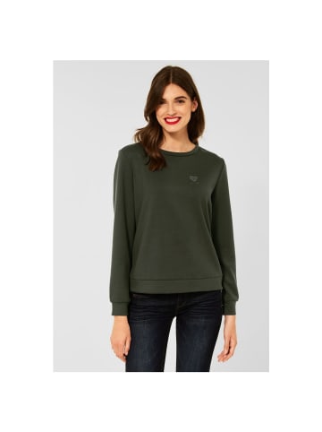 Street One Sweatshirt in full olive