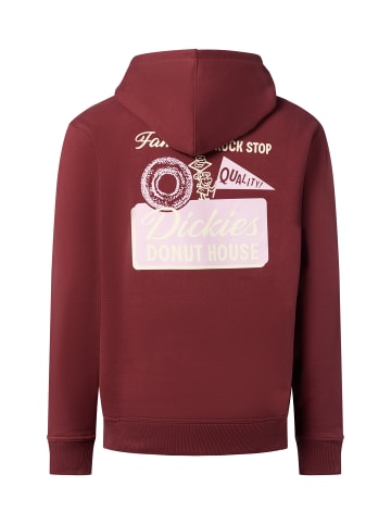 Dickies Pullover Donut House in bordeaux - 0002