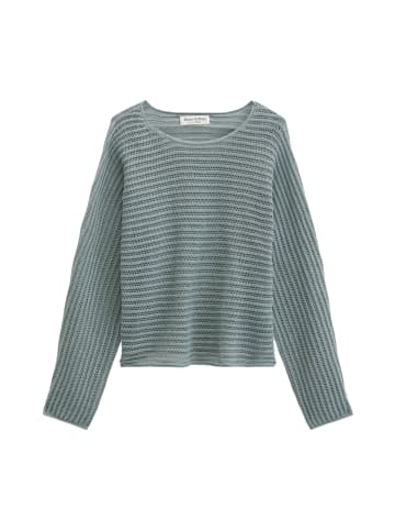 Marc O'Polo Ajour-Pullover relaxed in Quiet Sea